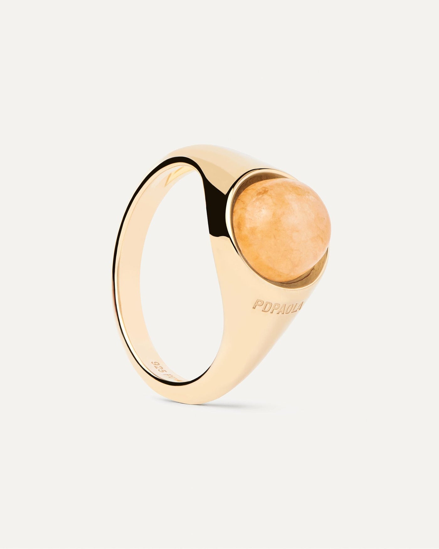2024 Selection | Yellow Aventurine Moon Ring. Get the latest arrival from PDPAOLA. Place your order safely and get this Best Seller. Free Shipping.