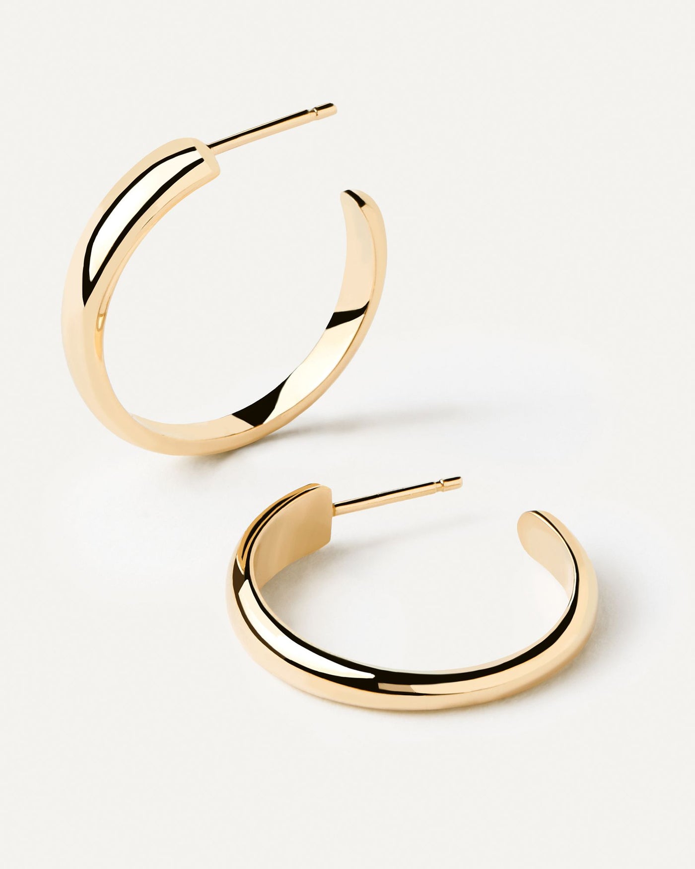 2024 Selection | Gold Joan Hoops. Bold open hoop earrings in solid 18K yellow gold with rounded edges. Get the latest arrival from PDPAOLA. Place your order safely and get this Best Seller. Free Shipping.