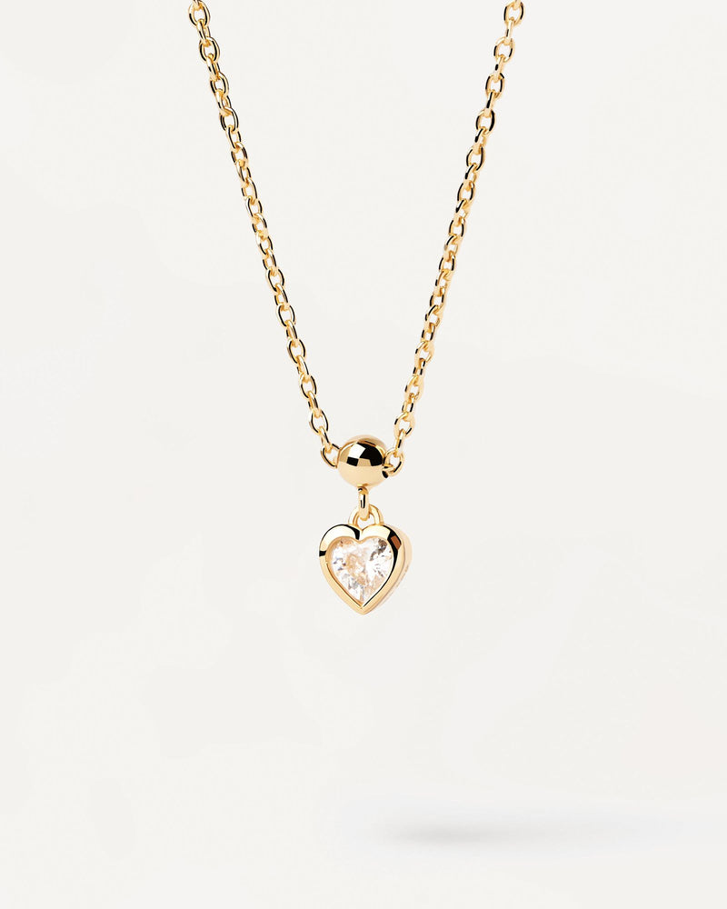 Mini Heart Charm - 
  
    Sterling Silver / 18K Gold plating
  
