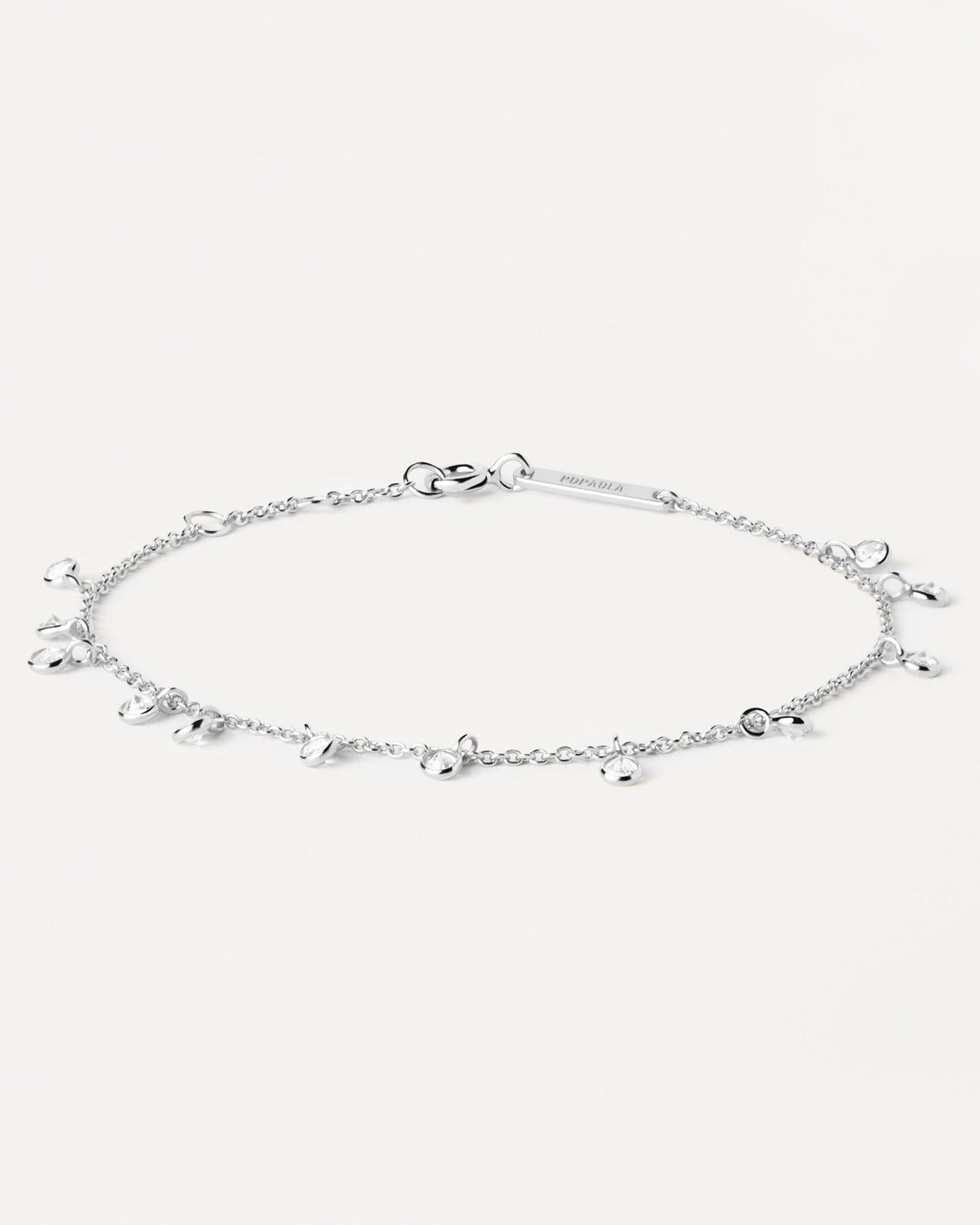 2024 Selection | Bliss Silver Bracelet. Bright bracelet with zirconia pendants set in gold circles of sterling silver. Get the latest arrival from PDPAOLA. Place your order safely and get this Best Seller. Free Shipping.