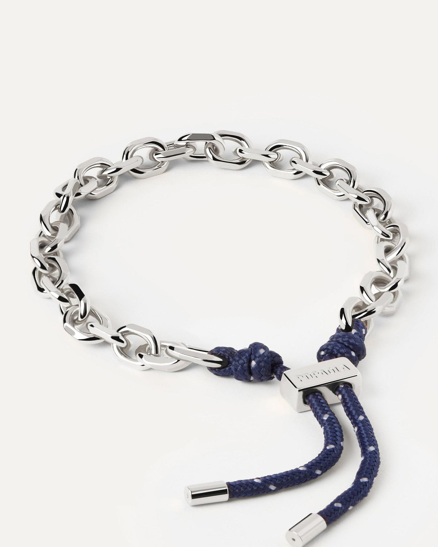2024 Selection | Midnight Essential Rope and Chain Silver Bracelet. . Get the latest arrival from PDPAOLA. Place your order safely and get this Best Seller. Free Shipping.