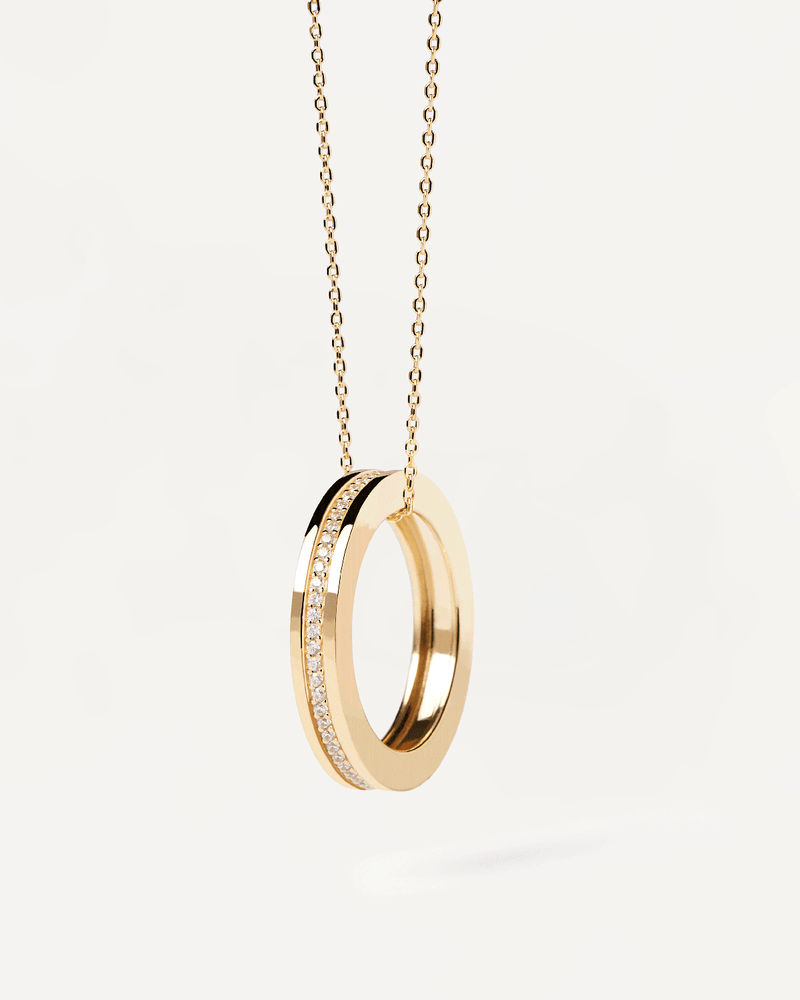 Collana Infinity - 
  
    Argento sterling / Placcatura in Oro 18K
  
