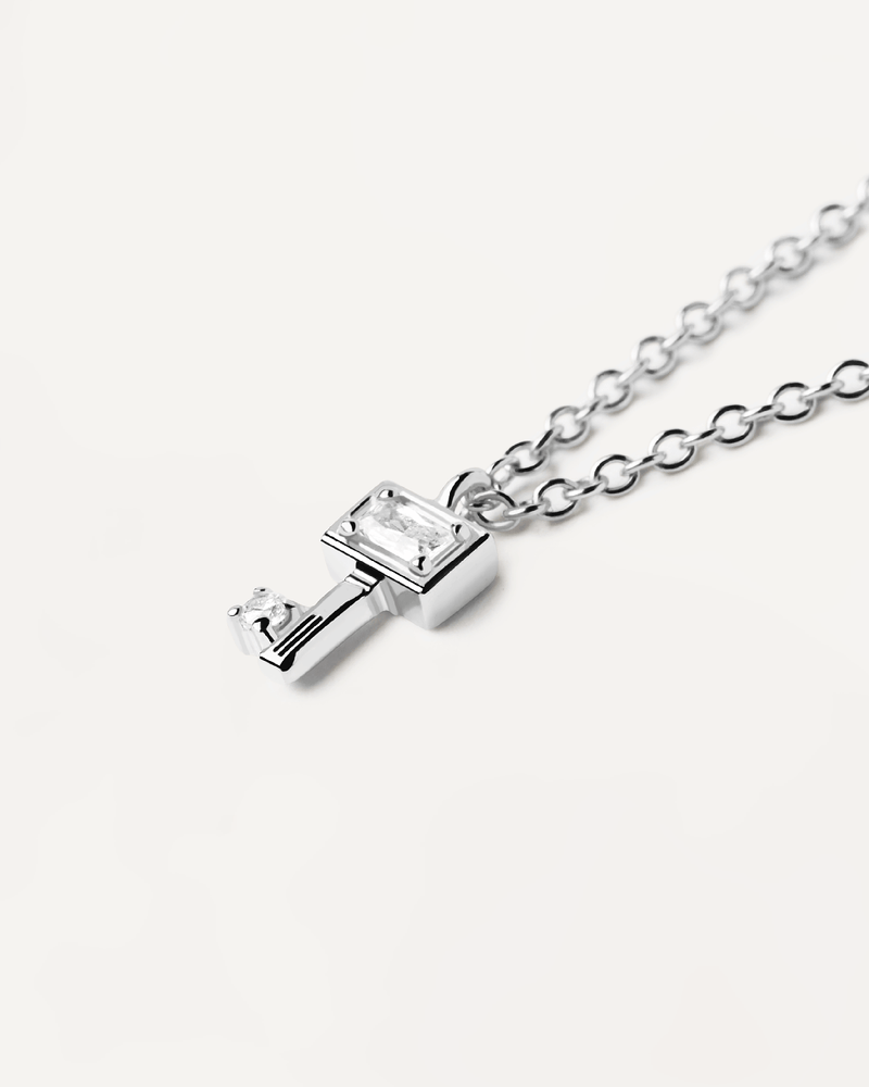 Key Silver Necklace - 
  
    Sterling Silver
  
