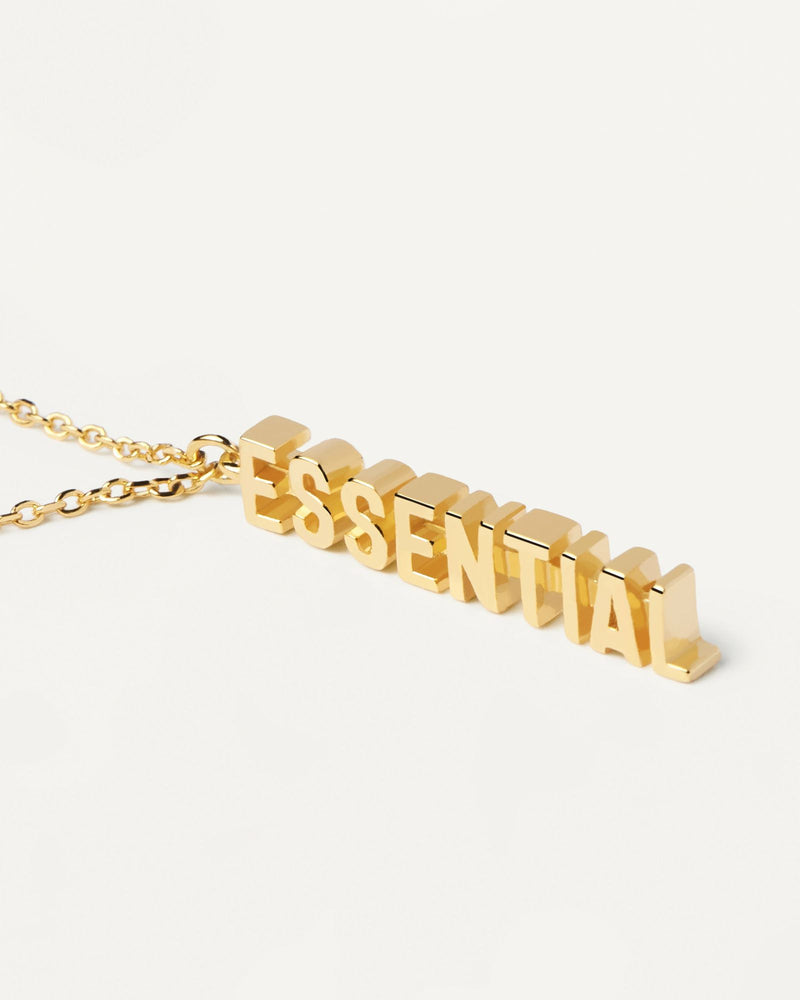 Essential Halskette - 
  
    Sterling Silber / 18K Goldplattierung
  
