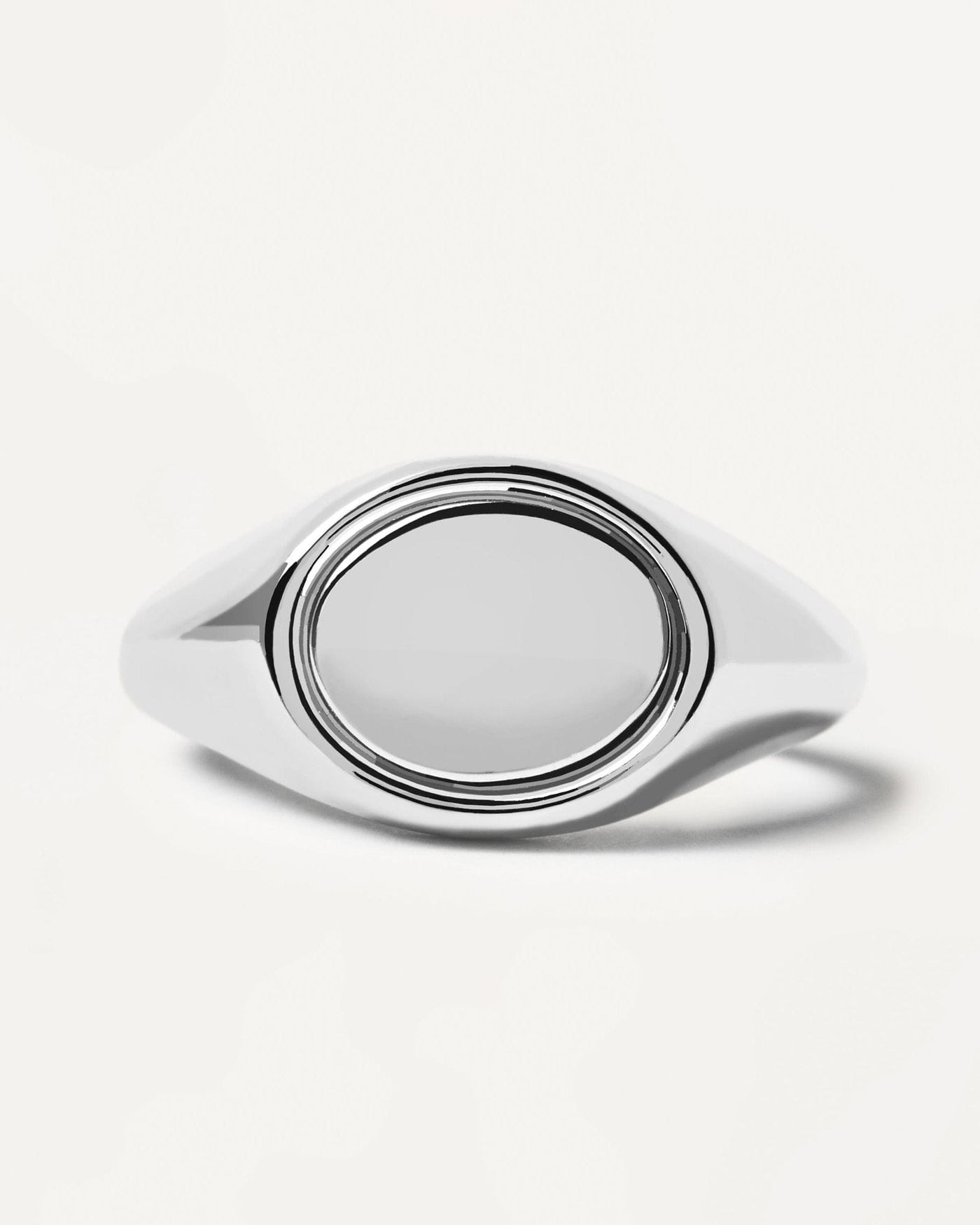 2024 Selection | Stamp Silver Ring. Engravable oval shape signet ring in sterling silver. Get the latest arrival from PDPAOLA. Place your order safely and get this Best Seller. Free Shipping.
