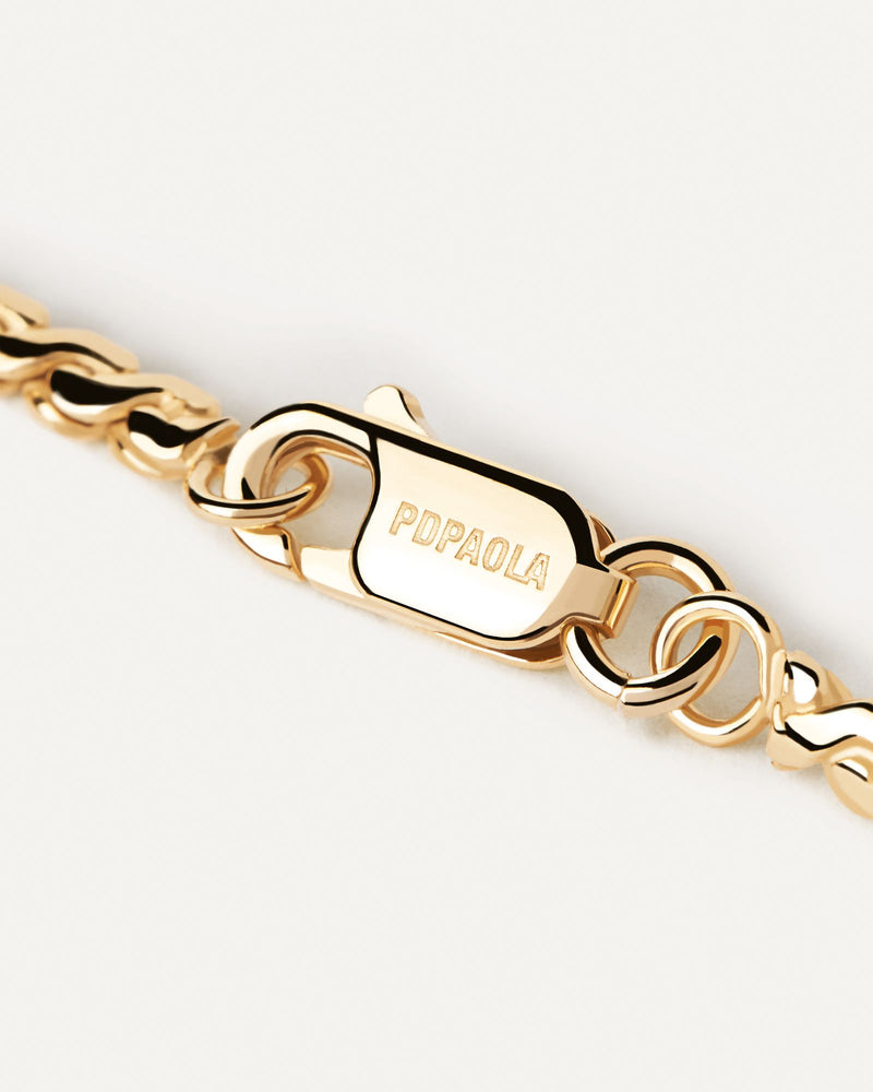 Serpentine Chain Bracelet - 
  
    Sterling Silver / 18K Gold plating
  
