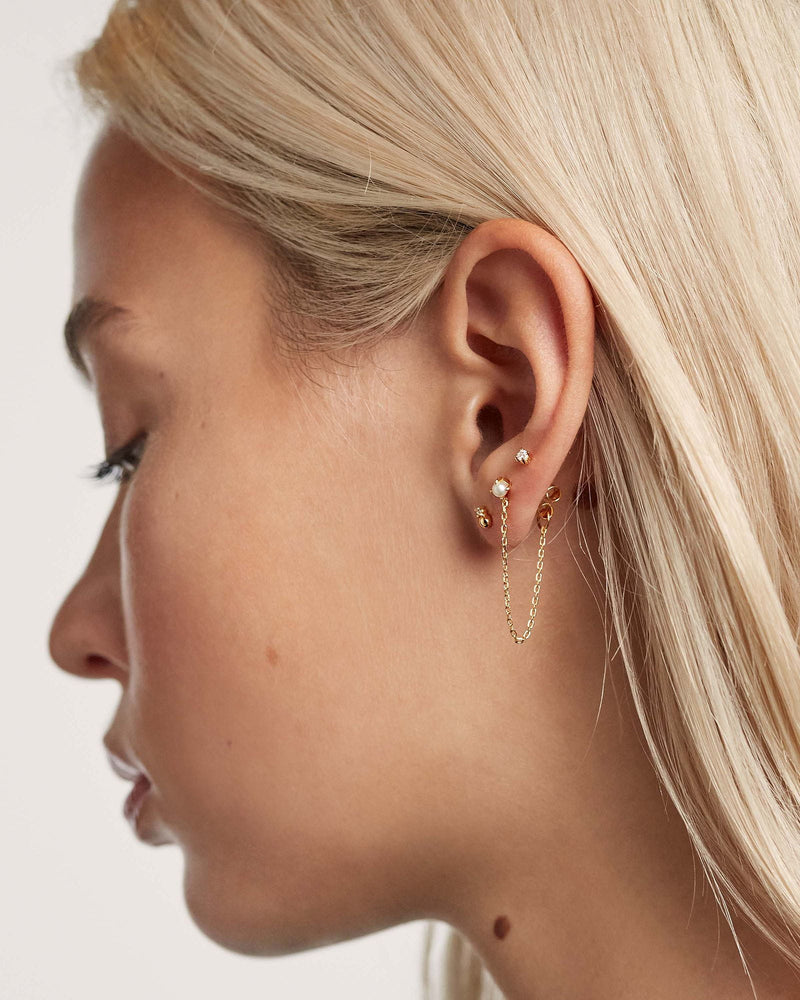 Charlie Earrings Set - 
  
    Sterling Silver / 18K Gold plating
  
