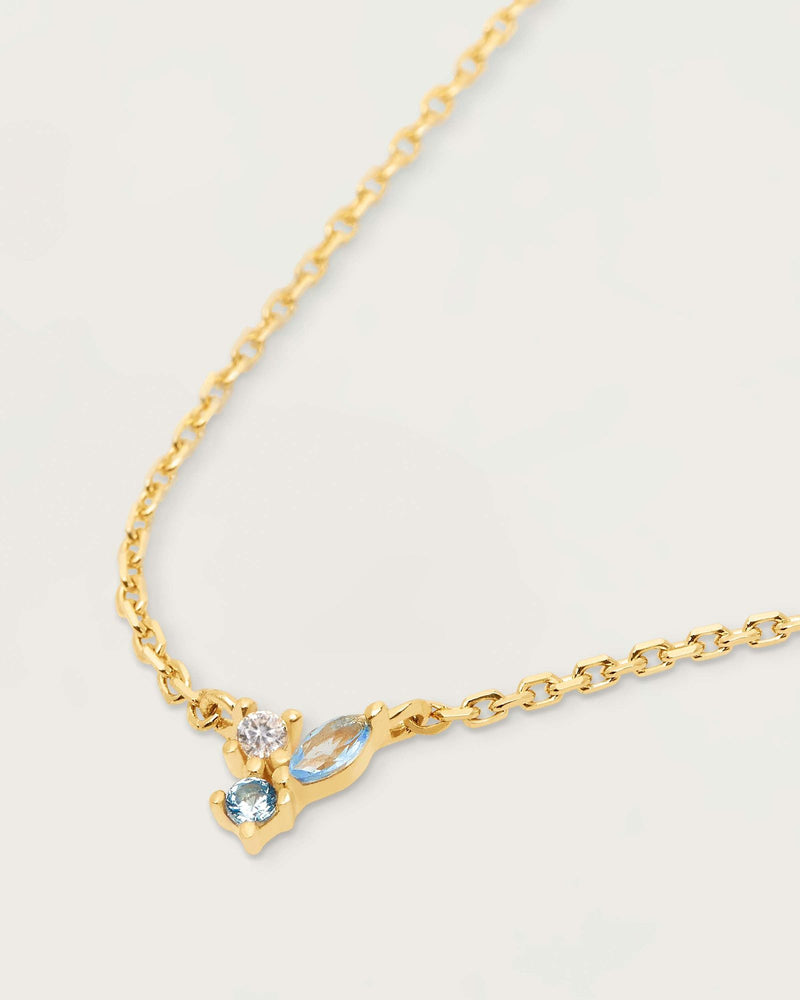 Collana Midnight Blue - 
  
    Argento sterling / Placcatura in Oro 18K
  
