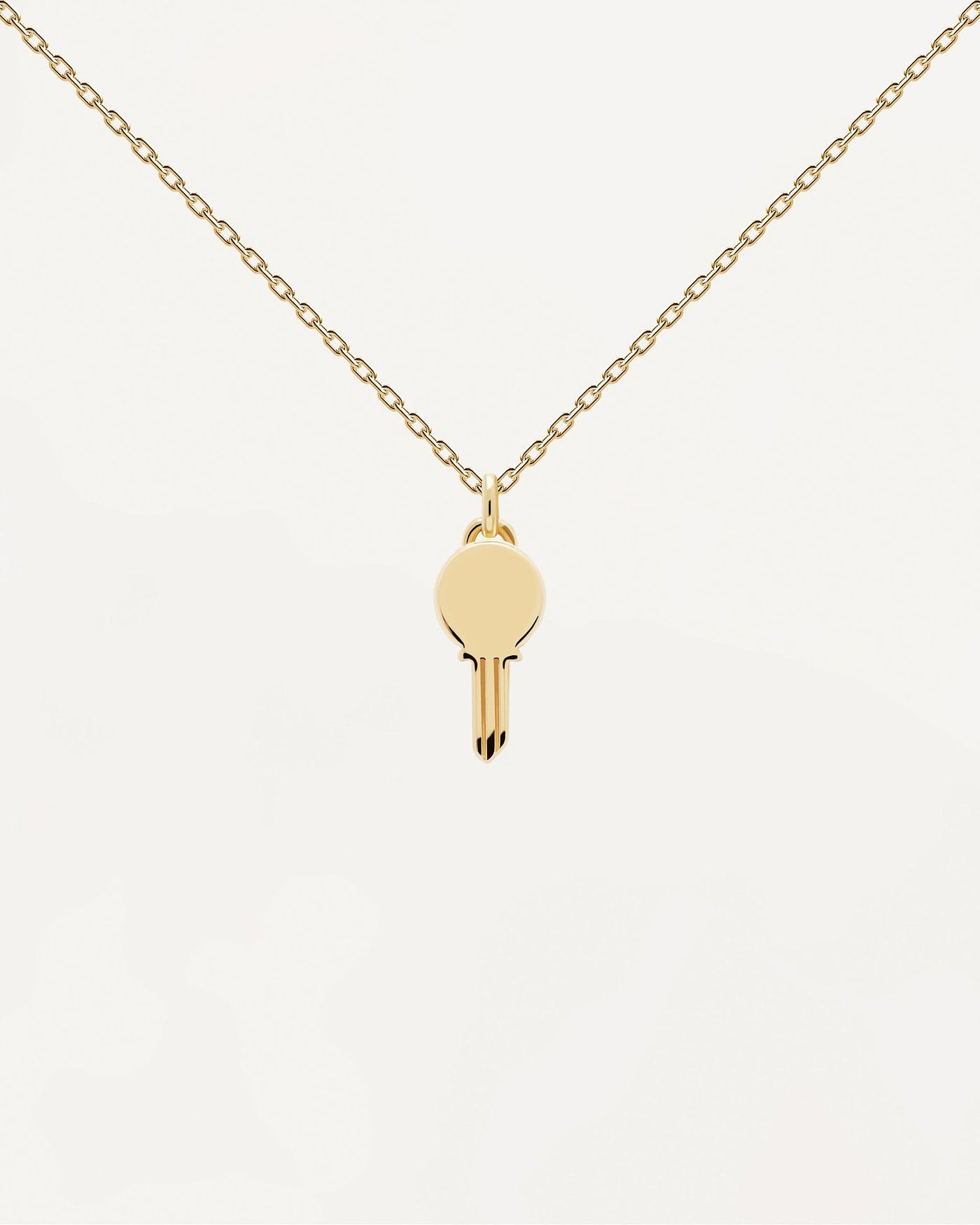 2024 Selection | Eternum Necklace. Gold-plated silver necklace with personalized key pendant to engrave. Get the latest arrival from PDPAOLA. Place your order safely and get this Best Seller. Free Shipping.