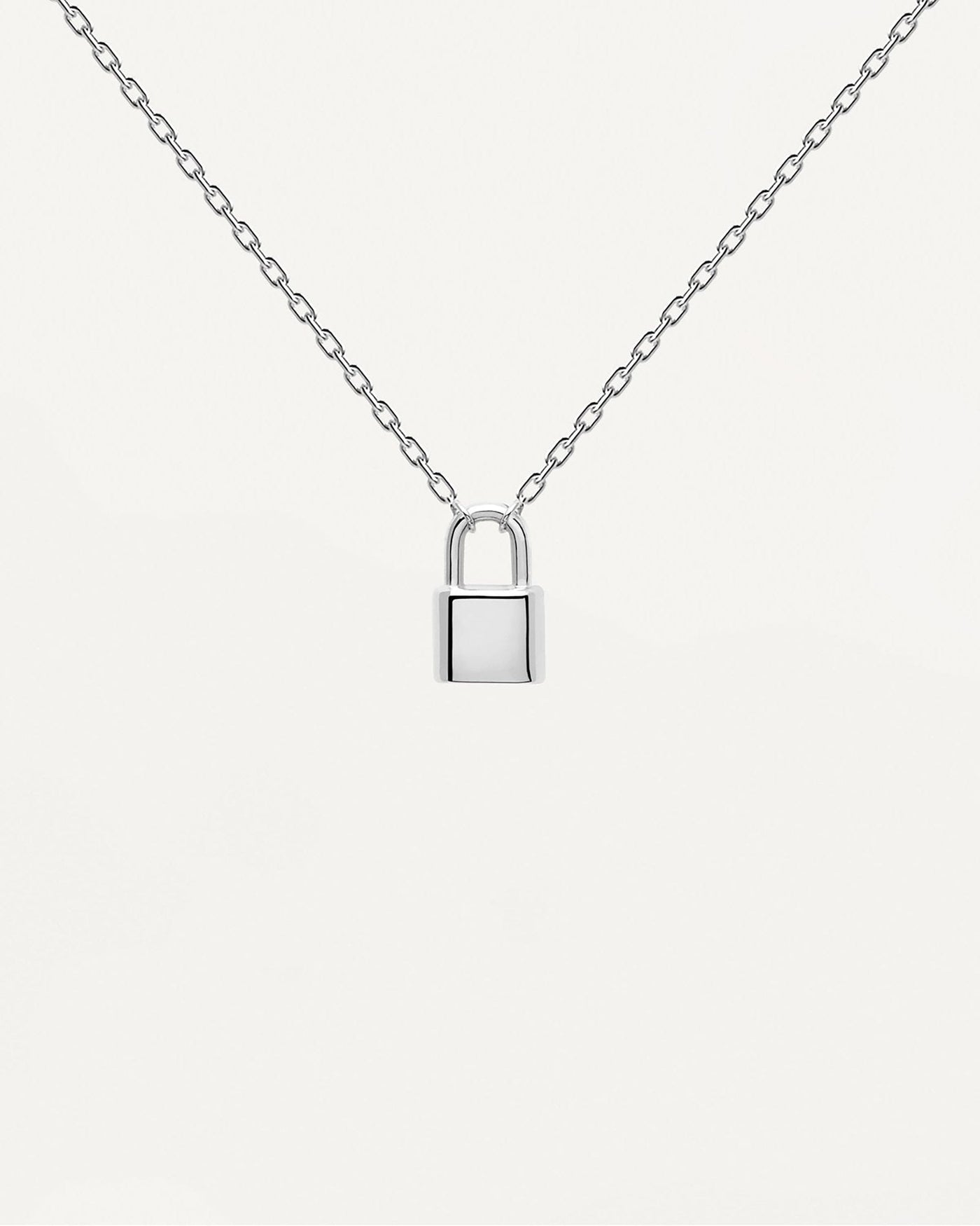 2024 Selection | Bond Silver Necklace. Sterling silver necklace with padlock pendant to personalize. Get the latest arrival from PDPAOLA. Place your order safely and get this Best Seller. Free Shipping.