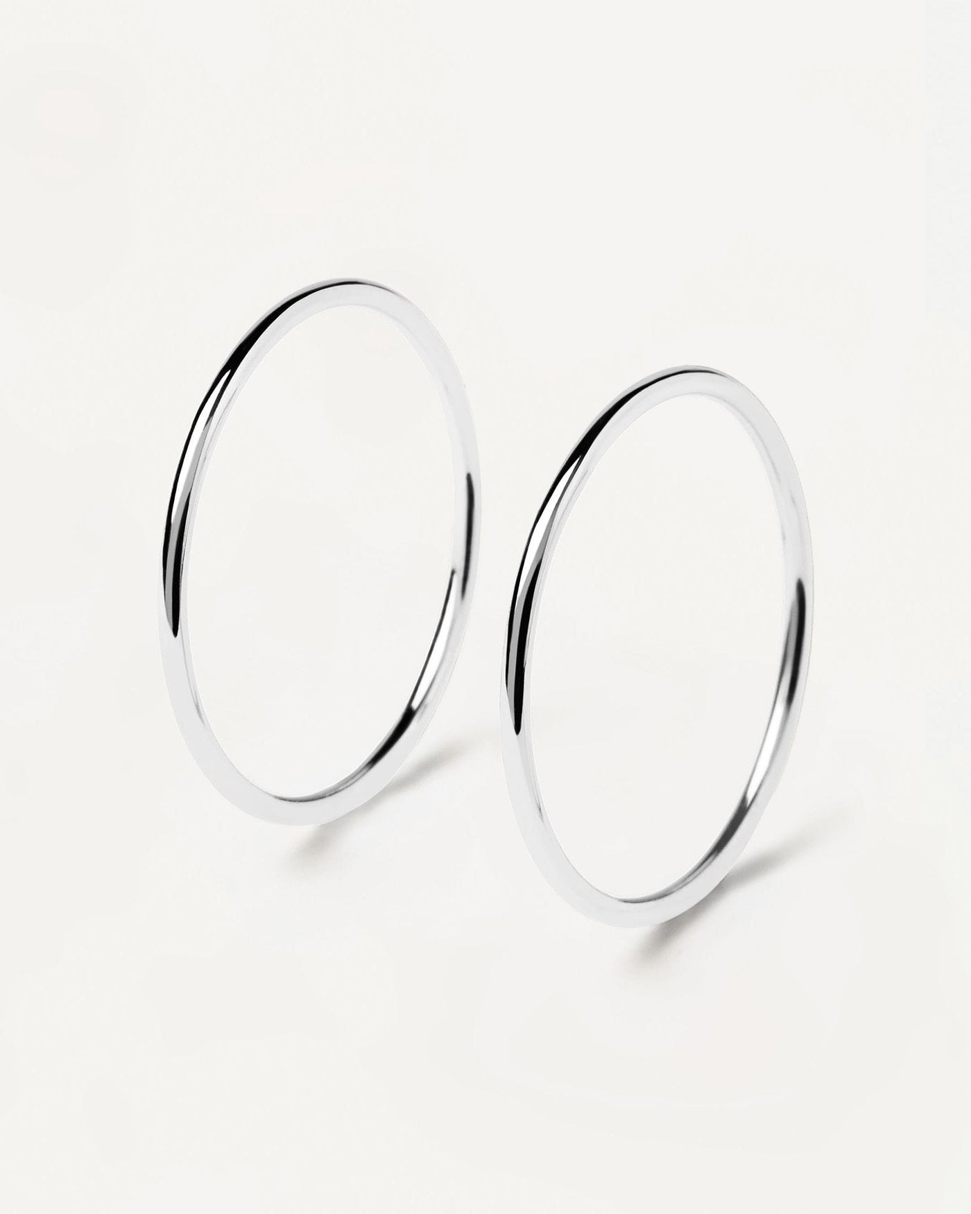 2024 Selection | Twin Silver Rings. Pair of stackable 925 sterling silver rings . Get the latest arrival from PDPAOLA. Place your order safely and get this Best Seller. Free Shipping.